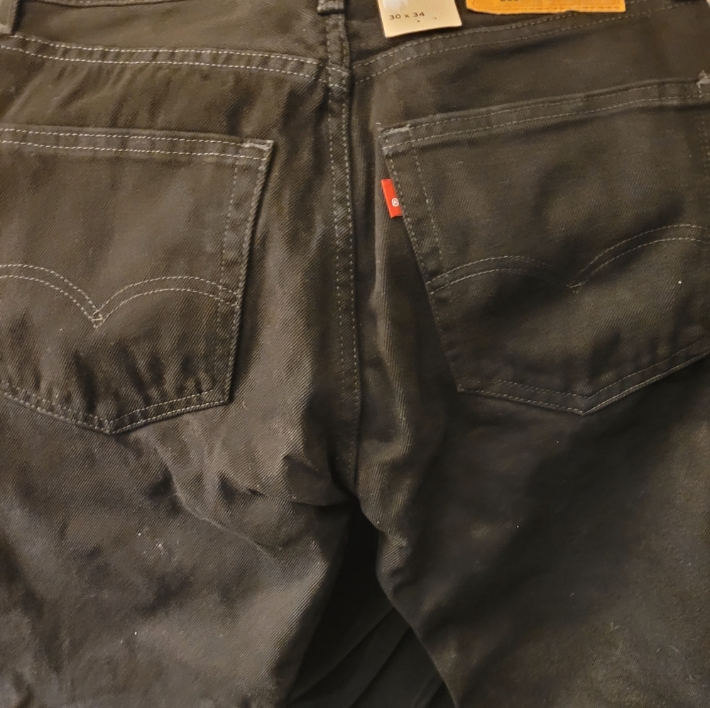 Men's 505 black Levi's